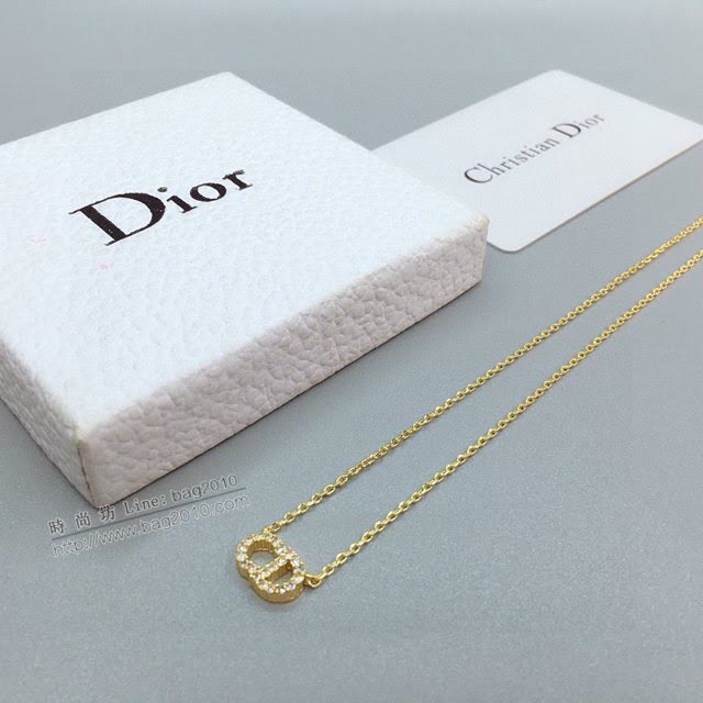 Dior飾品 迪奧經典熱銷款Dior字母項鏈  zgd1063